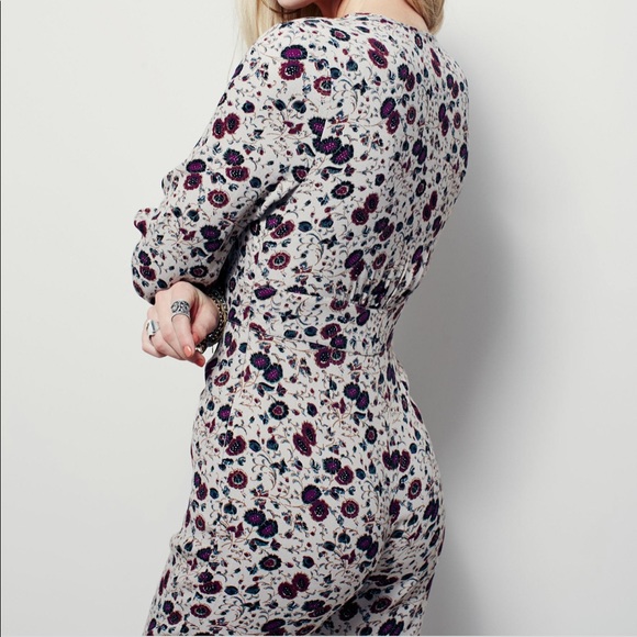 NWT Free People Some Like It Hot Jumpsuit in Almond Combo - Picture 8 of 16